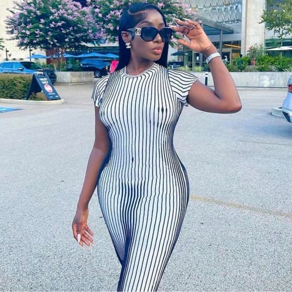 Jean Paul Gaultier trompe l'oil  dress - Picture 3 of 3